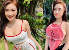 Hot girl từng được báo Trung đưa tin về vòng 1 “siêu thực”, sau một năm đăng ảnh "thả dáng" khiến người xem bất ngờ