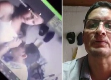Thầy giáo khốn đốn vì quên tắt camera rồi "làm cảnh nóng" với vợ khi giảng bài online