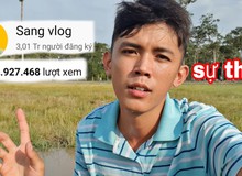 Từng là YouTuber "nghèo nhất" Việt Nam, Sang Vlog bất ngờ hé lộ doanh thu tiền tỷ sau 2 năm, mỗi tháng kiếm tối thiểu 60 triệu