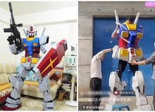 Xuất hiện bộ giáp mô phỏng Gundam phiên bản đời thực, người thường có thể mặc vào là hóa robot như trong phim