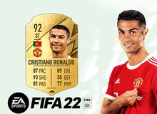 Vừa về MU, Ronaldo lập tức bị tụt hạng trong FIFA 22