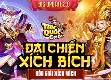 Tam Quốc Ca Ca tung Big Update 2.0 "Đại Chiến Xích Bích", tặng Giftcode giới hạn cho game thủ
