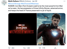 Lộ ảnh Tom Cruise bí mật đóng bom tấn Marvel khiến fan phát cuồng: Hồi sinh một nhân vật đã chết, sức mạnh "khủng nhất từ trước đến nay"?