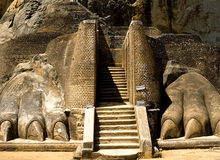 "Sư thành" - công trình cổ đại ẩn giữa núi rừng Sri Lanka