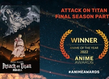 Giải thưởng Anime lớn nhất năm công bố kết quả, Attack on Titan và Kimetsu no Yaiba đều được xướng tên