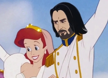 Sẽ thế nào nếu nam diễn viên Keanu Reeves nhập vai các hoàng tử Disney?