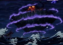 Hình ảnh "Hỏa Vân" do Kaido tạo ra có màu tím, anime One Piece thêm một lần nữa lại xuất hiện chi tiết quá màu mè