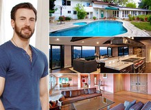 Cận cảnh dinh thự xa hoa 3,5 triệu đô của "Đội trưởng Mỹ" Chris Evans: Tọa lạc giữa khu toàn người giàu ở LA