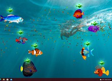 Biến màn hình máy tình thành bể cá ảo với Virtual Aquarium, miễn phí 100%