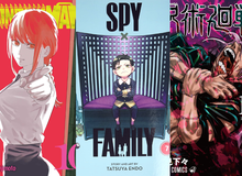 Chainsaw Man, Jujutsu Kaisen và Spy X Family lọt top bestseller tháng 5