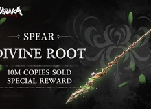 Doanh số đạt 10 triệu bản toàn cầu, Naraka: Bladepoint tặng quà cho toàn bộ game thủ, check mail nhận ngay hòm Devine Root