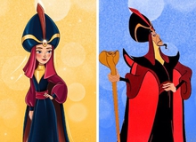 16 nhân vật phản diện nam trong hoạt hình Disney hóa thiếu nữ mong manh khi chuyển đổi giới tính