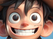AI hô biến các nhân vật One Piece theo phong cách hoạt hình Pixar  