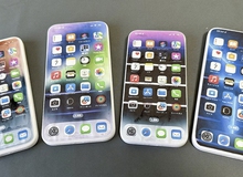 Mô hình bộ 4 iPhone 15 lần đầu lộ diện thực tế: Viền siêu mỏng, chốt thiết kế siêu sang