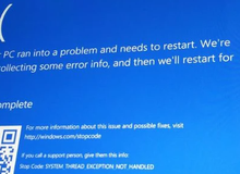 Lỗi 'màn hình xanh' lại xuất hiện trên Windows 11