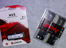 Trải nghiệm Kingston NV3 và Fury Beast DDR5 - Cặp đôi bộ nhớ ‘hợp ví’ cho game thủ