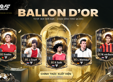 FC Online tung dòng thẻ Ballon d’Or tôn vinh dàn huyền thoại bóng đá thế giới