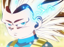 Dragon Ball tiết lộ cái nhìn cận cảnh hơn về thiết kế của Super Saiyan 3 Vegeta