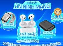 Tham gia Khảo sát An ninh mạng 2024: Cơ hội nhận AirPods 4, doanh nghiệp cũng được mời góp ý kiến