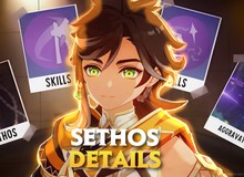 Tất tần tật những gì đã biết về Sethos - nhân vật mới nhất của Genshin Impact