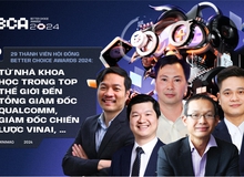 26 thành viên Hội đồng Better Choice Awards 2024: Từ nhà khoa học trong top thế giới đến Tổng Giám đốc Qualcomm, Giám đốc chiến lược VinAI, …