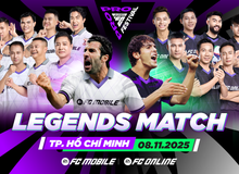 Dàn sao danh tiếng Việt Nam sẽ đồng hành cùng huyền thoại bóng đá trong trận giao hữu của FC Online