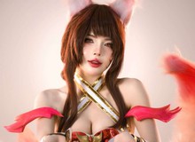 Mai Dora cosplay Ahri tung chiêu "tranh sủng"