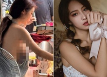 Chỉ mặc tạp dề đứng bán sườn, cô nàng hot girl hút khách không ngờ, là cái tên không quá xa lạ