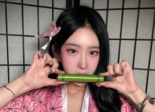 Ngợp thở với phiên bản cosplay của Nezuko tới từ nữ YouTuber xinh đẹp