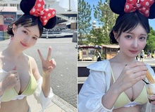 Mặc không phù hợp khi đi công viên, nàng hot girl nhận chỉ trích nặng nề vì phản cảm