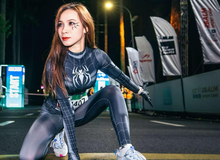 Hóa người nhện chạy Marathon, hot girl khiến dân tình ráo riết săn lùng “info”