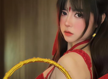 Tung màn cosplay Natra phiên bản táo bạo, nữ streamer khiến fan nam quên luôn bản gốc