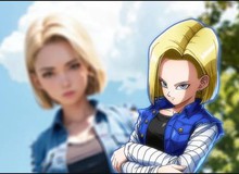 Bỏng mắt với phiên bản quyến rũ siêu thực của Android 18 từ Dragon Ball