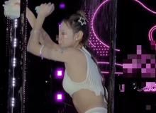 Zoom cận khoảnh khắc "cống hiến" của nữ dancer cho buổi diễn, người xem bày tỏ lo lắng
