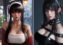 Spy x Family: AI "tái định nghĩa" Yor Forger, vẻ đẹp của "công chúa Gai" giờ đây ăn đứt bản gốc
