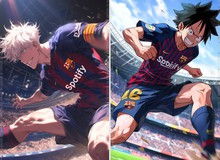 AI tái hiện Gojo, Luffy, Goku thành "quái vật" sân cỏ, ai sẽ là vua phá lưới?