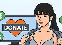 Nữ streamer nổi tiếng bất chấp tất cả để nhận donate: Khi giá trị đạo đức bị xem nhẹ hơn ma lực đồng tiền