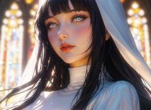 Hinata "thăng hoa" nhan sắc thành cô dâu kiều diễm: Khi AI hiện thực hóa giấc mơ của fan Naruto