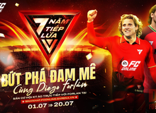Garena FC Online Việt Nam mời huyền thoại Dieogo Forlan về Việt Nam đón sinh nhật 7 tuổi để tri ân người chơi