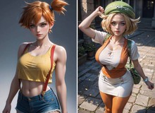 AI biến dàn "mỹ nhân" Pokémon thành mỹ nữ nóng bỏng, khoe trọn vòng eo con kiến