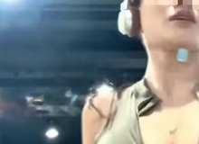 Gặp sự cố khi đang tập, nữ gymer hào hứng quay clip đăng lên mạng xã hội