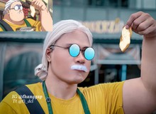 Cười ra nước mắt với loạt ảnh cosplay ông trùm sát thủ về vườn trong Sakamoto Days