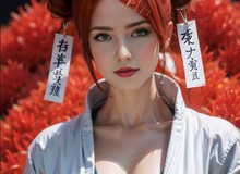 Naruto: AI "vén màn" nhan sắc tuyệt mỹ của Uzumaki Mito khiến Hokage Đệ Nhất cũng say đắm