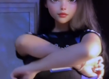 Cú kéo mặt nạ của hot girl TikTok Quỳnh Bei gây chấn động, một ngày đạt cả "triệu tim"