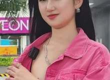 Nàng Mơ đơ mặt vì chiếc áo "phản chủ", có hành động che chắn nhưng không đáng kể