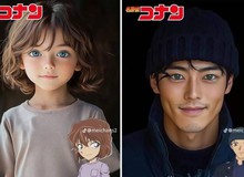 AI phù phép dàn nhân vật Thám Tử Lừng Danh Conan bước ra đời thật đẹp ngỡ ngàng