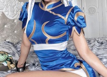 Trình làng màn cosplay Chun-li "đốt mắt", nữ cosplayer trăm nghìn người theo dõi liệu có soán ngôi Lê Bống trong lòng fan?