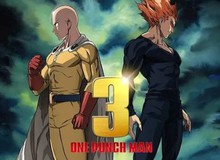 One-Punch Man phần 3 cận kề ngày ra mắt, sự im lặng khiến fan lo lắng