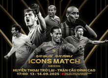 ICONS Match 2025: Các huyền thoại bóng đá trở lại - Tái hiện ký ức huy hoàng