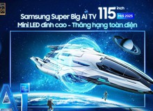 Người hâm mộ choáng ngợp khi xem Ngoại hạng Anh trên Samsung AI TV màn hình cực đại